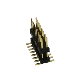 PA6T PA9T Aislante de alta temperatura 2,54 Mm Filas dobles 16Pin 1,27 Mm Pin Header Connector