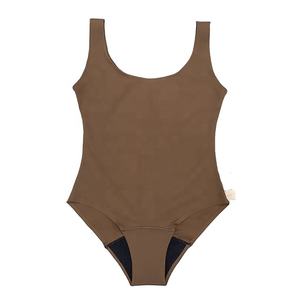 Custom <b>Period</b> Panties Seamless Super Absorbent Leakproof One Piece Leak Proof Stretch Jumpsuit Shorts Menstrual Underwear - Product Image 1