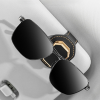Clip pour lunettes de voiture multicolore, support de lunettes de soleil robuste à ressort, porte-cartes durable et sûr, ajustement universel, pour BMW Toyota Honda