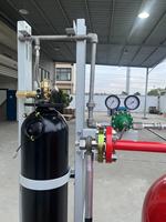Vanne d'extincteur à gaz en laiton IG541 IG100 CO2, fabrication directe d'usine, fonctionnalité flexible