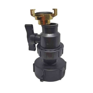 Raccord de robinet pour réservoir IBC S60X6, connecteur de tuyau IBC, robinet pour conteneurs de jardin, connecteur de vidange, raccord de valve IBC, robinet - Product Image 4