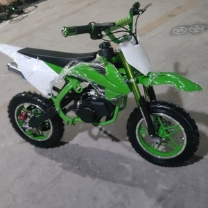 49Cc Off-Road Motorcycle For Kids Mini Dirt <b>Bike</b> With 49Cc <b>Engine</b> New Green Color - Product Image 1