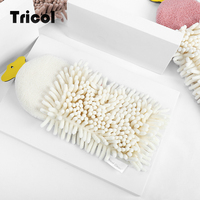 Lint Free Chenille Hanging Hand Towel Balls, Ultra Absorbent Quick Dry Microfiber Chenille Hand Towels for Home Kitchen Bathroom