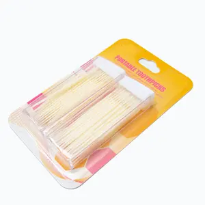 China Factory Wholesale Plastic Toothpick Disposable Plastic Toothpick