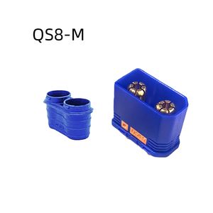 Conector Antichispas QS8 Azul 110A-180A - Enchufe de Desconexión Rápida de Amplio Rango de Corriente para Baterías LiPo en Drones y Aplicaciones RC - Product Image 2