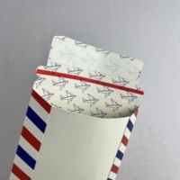 Enveloppes épaisses personnalisées de courrier aérien pour des invitations de partie lettres d'amour lettres de Noël de correspondance militaire aux troupes