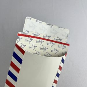 Enveloppes épaisses personnalisées de <span class=keywords><strong>courrier</strong></span> aérien pour des invitations de partie lettres d'amour lettres de Noël de correspondance militaire aux troupes - Product Image 2