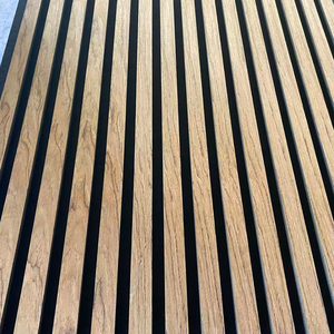 Pannello Acustico in Doghe di Legno, Akupanel <span class=keywords><strong>Fonoassorbente</strong></span> per Pareti e Soffitti, Decorazione d'Interni Ecologica - Product Image 5