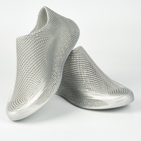 Chaussures imprimées en 3D, légères, ajourées, pour la course, en matériau haute élasticité, baskets pour hommes, vente en gros personnalisée