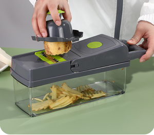 Rebanador de verduras Manual 12 en 1, rallador de alimentos, <span class=keywords><strong>mandolina</strong></span> - Product Image 5