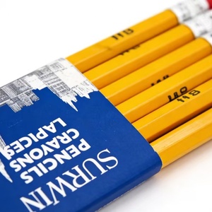 Meilleures ventes sur le marché nigérian – Crayon HB jaune en bois de qualité supérieure de 7 pouces avec gomme rouge sur le dessus, personnalisable en gros - Product Image 2