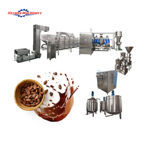 Línea de Producción de Chocolate Totalmente Automática, Equipo de Procesamiento de Granos de Cacao de Alta Eficiencia - Product Image 1