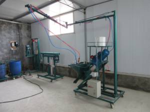 Machine de pulvérisation de filaments GRC (Béton renforcé de fibres de verre), machine de pulvérisation de mortier pour cadres de fenêtres - Product Image 1