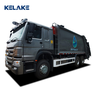 รถบรรทุกขยะ Sinotruk Sitrak 6x4 เกียร์ธรรมดา เครื่องยนต์ดีเซล บรรทุกด้านหลัง ขนาด 20 ลูกบาศก์เมตร พร้อมเครื่องอัดขยะ  มีเครื่องยนต์ ปั๊ม เกียร์บ็อกซ์ มอเตอร์ ขาย - Product Image 3