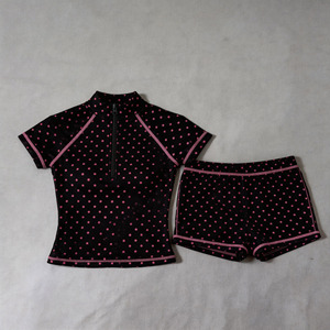 Conjunto de Chaqueta Corta y Pantalones Cortos Ajustados Estilo Y2K HOT GIRL, Transpirable, de Spandex, Manga Corta, Sexy, para Mujer, OEM ODM - Product Image 6