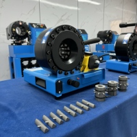 Machine à sertir les flexibles portable Ruibao P16, sertisseuse manuelle pour flexibles hydrauliques avec PLC basse pression
