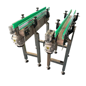 Zwaarbelastbaar vlakke-kettingtransportband automatisch transportsysteem voor de fles- en drankenindustrie, productielijn met lamellenkettingtransportband - Product Image 6