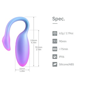 <span class=keywords><strong>Magic</strong></span> <span class=keywords><strong>Motion</strong></span> - <span class=keywords><strong>Vibrador</strong></span> de Clítoris Inteligente Portátil con Forma de Flamenco, Vibración Fuerte, Control por Aplicación, Estimulación del Punto U - Product Image 2