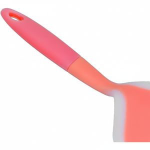 Spatule chauffante en silicone à tête orange à large ouverture tourneur flexible pour crêpes aliments frits ustensile de cuisine essentiel pour la cuisine à domicile - Product Image 1
