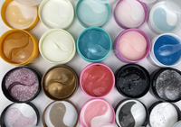 Masque pour les yeux en collagène et acide hyaluronique, élimination des cernes et des poches sous les yeux, nourrissant, anti-rides, hydratant pour tous les types de peau