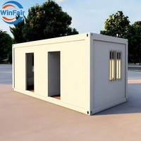Maisons préfabriquées modulaires pliables à bas prix WinFair Laos pour bungalow en bord de mer / villa de luxe