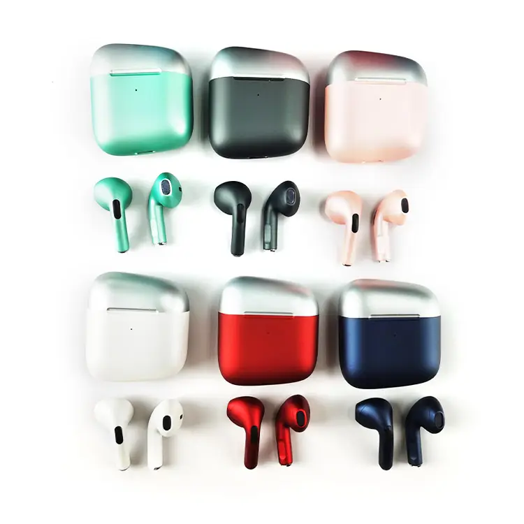 Baru Desain Warna-warni Air A15 15 Pro 4 Gen 4th Handsfree BT 5.0 Pro5s Olahraga Headset Nirkabel Earphone dengan Pengisian Case