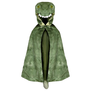 Capa con Capucha de Tiranosaurio Rex al por Mayor, Disfraz de Dinosaurio Jurásico para Niños, Inspirado en Películas y Televisión - Product Image 1