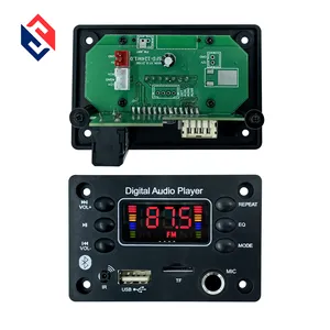 5V 12V Cables TF/USB/FM/MIC/EQ MP3 Player <strong>Decoding</strong> Board Module Portable Wireless <strong>BlueTooth</strong> 5.0 <strong>Bluetooth</strong> Card Sound Card Usb - Product Image 1