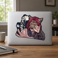 Pegatinas Personalizadas de Dibujos Animados, Calcomanías Lenticulares 3D Impermeables con Movimiento para Coche, Portátil, Refrigerador (Material PET)