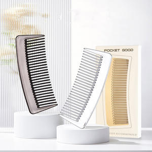 Pettine per capelli con pettine elettrolitico per capelli pettine dorato per donne e uomini - Product Image 6