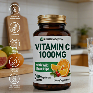 Diyet Takviyeleri Özel Etiket Yetişkin Vitamin <span class=keywords><strong>C</strong></span> Takviyesi 1000mg Yumuşak Jel Kapsüller ODM OEM Özelleştirilmiş - Product Image 3