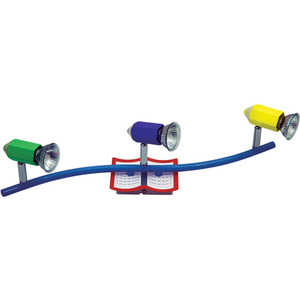 Apto para la escuela 3xGU10 L.50xAn.15xAl.20cm Lámparas de pared multicolores - Product Image 1