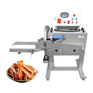 Carne cozida comercial cortando máquina salsicha bacon cozido cortador máquina carne cozida cortador