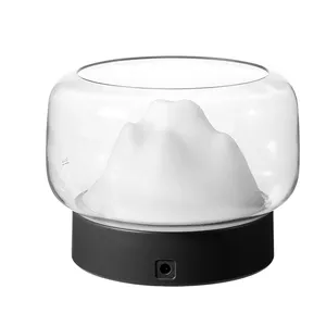400 Ml Warna Warni Aroma Esensial Minyak Diffuser Udara Humidifier Mountain View Ultrasonic Diffuser