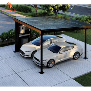 <span class=keywords><strong>Station</strong></span> <span class=keywords><strong>de</strong></span> charge solaire pour abri <span class=keywords><strong>de</strong></span> voiture avec cadre en aluminium pour <span class=keywords><strong>lavage</strong></span> <span class=keywords><strong>de</strong></span> voiture étanche extérieur 8m cantilever toit incurvé carports auvent prix - Product Image 5
