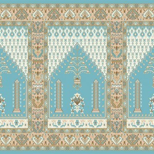 <span class=keywords><strong>Sala</strong></span> di preghiera del tappeto islamico della moschea in poliestere polipropilene stampato in Nylon - Product Image 4