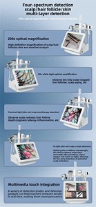 2026 Newest Professional 5-in-1 Hair Scalp Skin Analyzer Hair Growth Machine Light Analysis Hair Treatment Machine - Product Image 6
