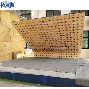 Papan panjat kebugaran Gym papan batu besar dapat disesuaikan untuk garasi rumah atau ruang bawah tanah - Product Image 1