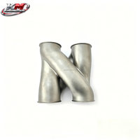 Tubo Intermedio de Longitud Igual KM Performance para G80 G82 G87 G8X S58 - Flujo de Sonido de Escape Mejorado, Acero Inoxidable SS304 de 1.5mm de Espesor