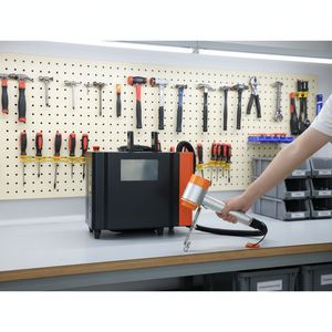 200W 300W Portable Pulse Laser Cleaning <b>Machine</b> rust Paint Oil Remove Metal Non Metal Wood Clean Very Portable Easy to Carry - Product Image 1