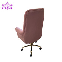 Prix de gros Chaise de bureau de salon Thérapie des pieds de luxe Rotation Gestionnaire de la clientèle Chaise de bureau Chaise de coiffure