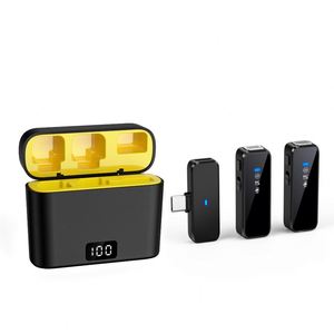 Streaming <b>Microphone</b> <b>Microphone</b> <b>Wireless</b> <b>Microphone</b> Noise Cancelling <b>Microphone</b> Charging case with Digital Display - Product Image 5