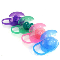 Boîte à tétine ovale en PP, boîte de rangement, emballage avec poignée, produits pour bébés, fournitures d'alimentation pour nouveau-né