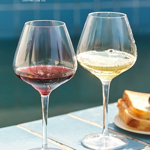 Juego de <span class=keywords><strong>Copas</strong></span> de <span class=keywords><strong>Vino</strong></span> de Tallo Largo de Tritán Ecológico Transfronterizo, Plástico de Grado Alimenticio, Capacidad de 301-400ml, Copa Moderna para el Hogar - Product Image 4