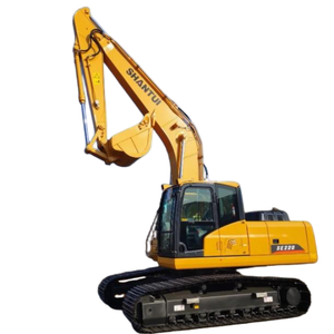 Excavatrice sur chenilles SHANTUI SE220 de haute qualité, 22 tonnes, avec moteur Cummins, PLC et boîte de vitesses - Puissance de creusement élevée en stock - Product Image 1