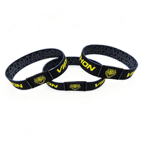 Bracelets élastiques personnalisés en RPET, imprimés par transfert thermique, écologiques, tendance, avec votre propre logo, RFID