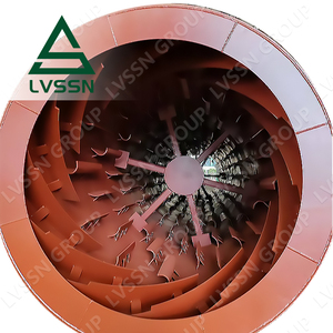 सीमेंट प्रक्रिया लाइन ट्यूब सुखाने मशीन खदान ड्रायर चूना सुखाने वाले रोटरी ड्रायर स्लेज स्लेज स्लरी सुखाने वाले एकल सिलेंडर ड्रायर - Product Image 1