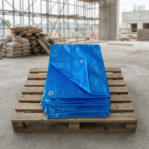 Bâche en PVC sur mesure très demandée pour rideaux de camion et couvertures de hangar de stockage, disponible à prix abordable - Product Image 1