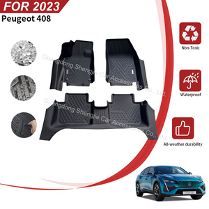 Tapetes de Auto de Lujo Personalizados de Fábrica, 5D TPE, Antideslizantes, Impermeables, para Todas las Temporadas, para <span class=keywords><strong>Peugeot</strong></span> <span class=keywords><strong>408</strong></span> <span class=keywords><strong>2023</strong></span> - Product Image 3