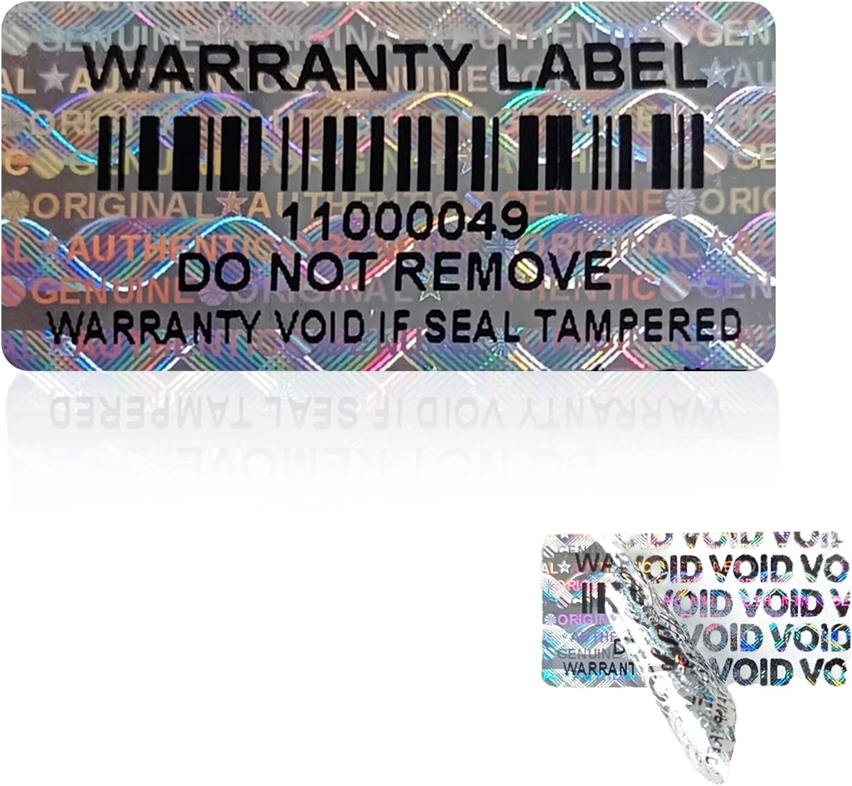 security label sticker